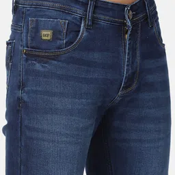 V-Mart Men Fit Light Fade Clean Look Stretchable Jeans image 2