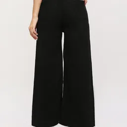 Harvard Women Wide Leg High-Rise Clean Look Stretchable Jeans image 4