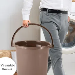 Kuber Industries Brown 8 Pieces Matte Bath Accessories Set image 4