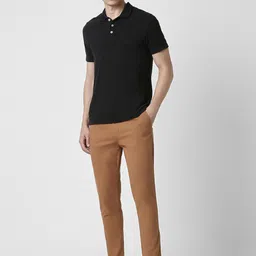 Peter England Casuals Men Mid-Rise Pleated Trousers image 2