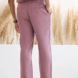 MR BUTTON Men Pleated Trousers image 4