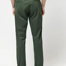 RARE RABBIT Men Mid-Rise Regular Fit Tailored Trousers image 2