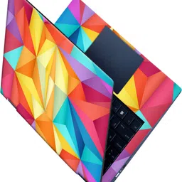 SCOTLON _All Panel_Colorful triangular prism_ Vinyl Laptop Skin Compatible for 15.5 inch-image-32
