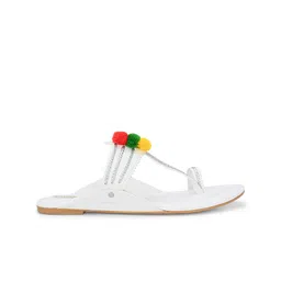 Anouk Embellished One Toe Flats image 4