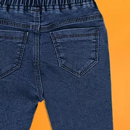 A-Okay Girls Embroidered Slim Fit Clean look Easy Wash Cotton Jeans image 2