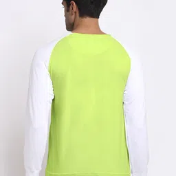 Friskers Men Lime Green Printed Sweatshirt image 2