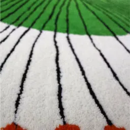 Safiya Carpet Grey Ethnic Motifs Hand-Tufted Woollen Carpets image 2