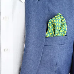 CHOKORE Men Printed Silk Pocket Squares image 3