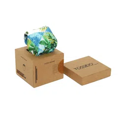 Tossido Men Blue & Green Printed Pocket Square image 3