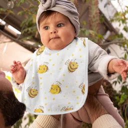 playful plunge Muslin Cotton Baby Adjustable Bib for Feeding & Babies & Toddlers (Pack of 3)-picture-46