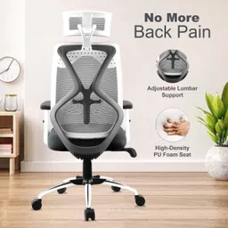 adiko Hurricane High Back Ergonomic Chair Mesh Office Adjustable Arm Chair image 5