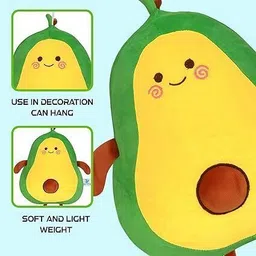 sre Avocado Soft Toy Long, Plush, Lovable, Huggable, Adorable, Life-Size Stuffed - 35 cm image 4