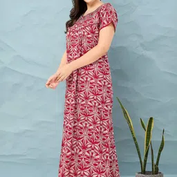 Soulemo Printed Maxi Nightdress image 4