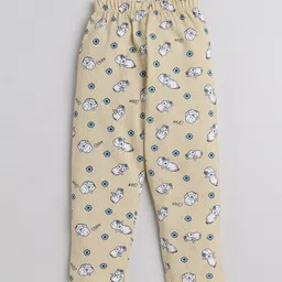 BUMZEE Girls Conversational Printed Pure Cotton Night Suit image 4