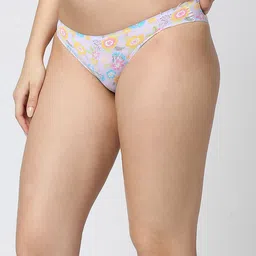 RedRose Pack Of 3 Printed Bikini Briefs image 4