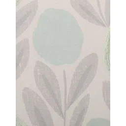 Jamio Firati Green & White Set of 5 Embroidered Floral Square Cushion Covers image 3