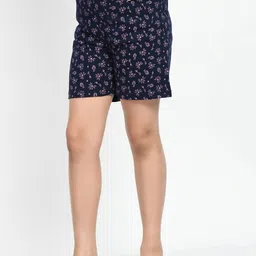 BAESD Girls Pack Of 3 Floral Printed Pure Cotton Shorts image 5
