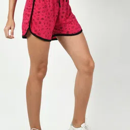 BAESD Pack of 3 Printed Pure Cotton Hot Pants Shorts image 5