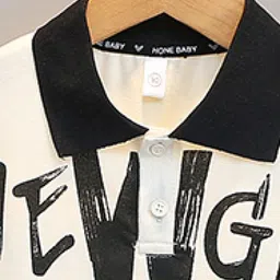 StyleCast x Revolte Boys Typographic Printed T-shirt & Shorts image 5