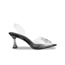 Try Me Embellished Stiletto Heeled Peep Toe image 2