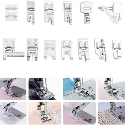 syga Domestic Sewing Foot Presser Sewing Machines (32 PCS) Sewing Machines with Low Shank image 3