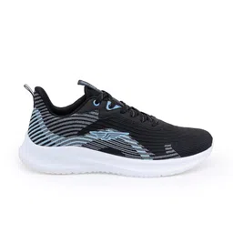 Red Tape Men Black Textile Walking Shoes image 4