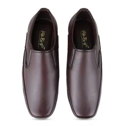 HikBi Men Leather Formal Slip-On Shoes image 4