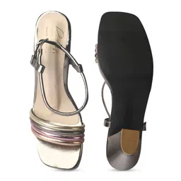 Bowtoes Strappy Open Toe Platform Heels image 2