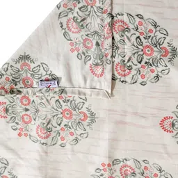 FABINALIV Floral Printed 300 TC Super King Bedsheet with 2 Pillow Covers image 4