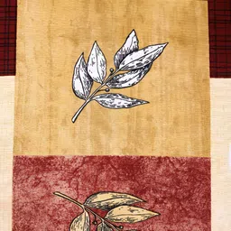 Aura Multicolor Checkered 150 TC Queen Microfiber Bedsheet With 2 Pillow Covers image 4