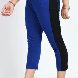 IndiWeaves Girls Pack Of 6 Colourblocked Pure Cotton Capris image 5