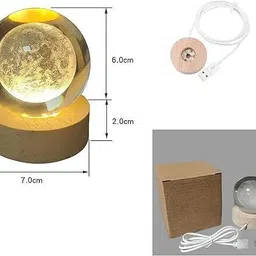 wynyc Happy Birthday Crystal Ball USB Lamp Decorative Showpiece Night Lamp image 5