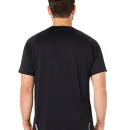 ASICS Actibreeze Panel Jacqurad SS Round Neck Cotton T-shirt image 2