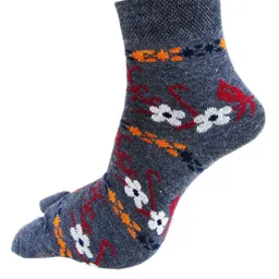 RC. ROYAL CLASS Women Pack Of 5 Patterned Ankle-Length Thumb Socks image 4