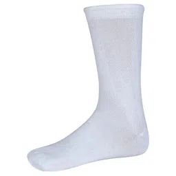 SIDEWOK Men Pack Of 5 White Solid Pure Combed Cotton Ankle-Length Socks image 5