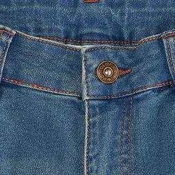 Pantaloons Junior Boys Typography Printed Denim Shorts image 4