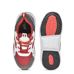 Liberty Boys Maroon Mesh Running Non-Marking Shoes image 3