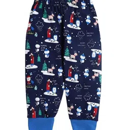 EIO Kids Pack Of 5 Conversational Printed Pure Cotton Joggers image 2