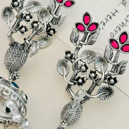 ABDESIGNS Silver Plating Classic Drop Earrings image 4