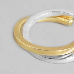 Carlton London Circular Hoop Earrings image 4