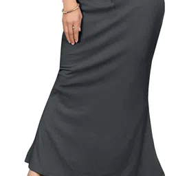 Uniquefashion DARK GREY SAREE-SHAPER Lycra Blend Petticoat-picture-47