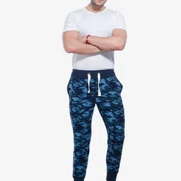 Alan Jones Men Camouflage Printed Joggers image 4