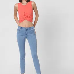 Vero Moda Women Blue Lean Skinny Fit Jeans-image-72