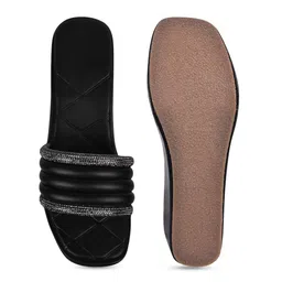 THE WHITE POLE Embellished Open Toe Wedge Heels image 2