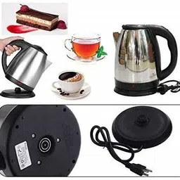 maitri enterprise Automatic Stainless Steel Electric Kettle Heavy Body Extra Large Kettle with Handle for Home & Office 6 Cups Coffee Maker image 4