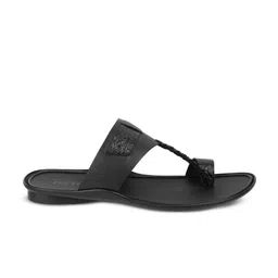 Metro Men Textured Leather Comfort Sandals image 2