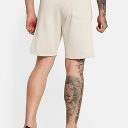 Octave Men Mid-Rise Cotton Shorts image 5