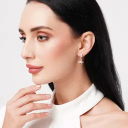 HOT AND BOLD Rose Gold Plated Classic Drop Earrings image 5