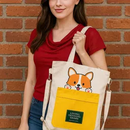 hsr Women White Tote-picture-10