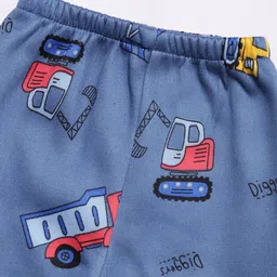 V-Mart Infant Kids Printed T-shirt With Pyjamas image 4